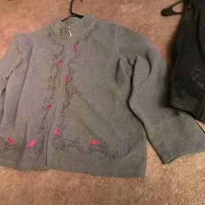 Grey winter cardinal Vest